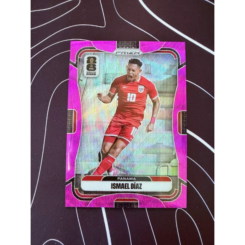 2026 Panini World Cup Ismael Diaz Fuchsia Wave /65 Panama